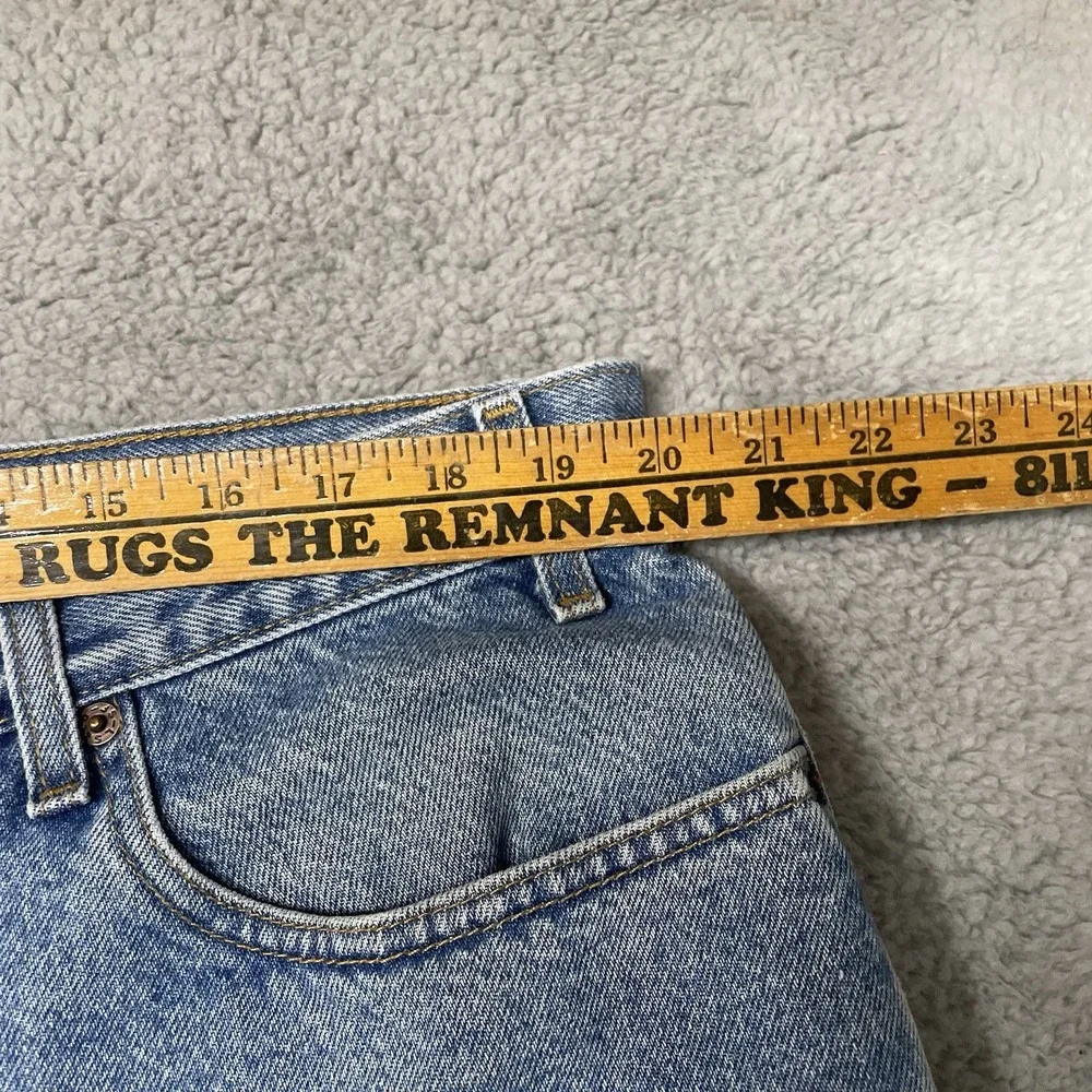 Vintage Levi's 468 Jeans Mens 42x30 Light Blue Relaxed Straight Denim Pants VTG